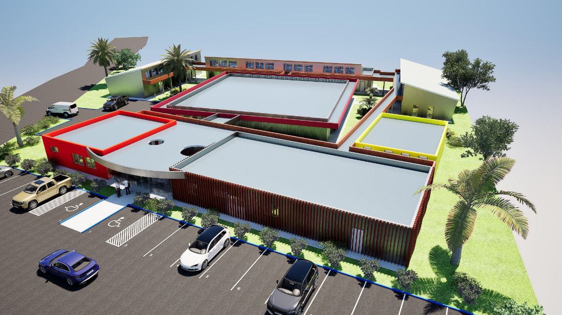 Plan 3D de la Légumerie-Conserverie